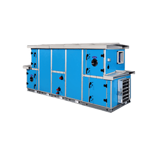 Carrier air handling unit with excellent heat preservation and multiple filtration from pleated to HEPA filters