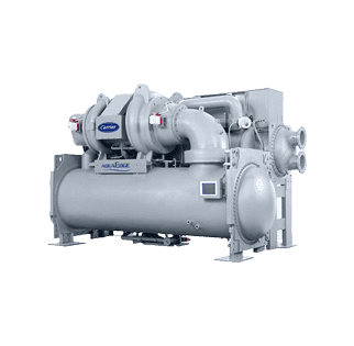 Durable Carrier Aquaedge 19DV chiller air conditioner with high efficiency compressor and eco friendly coolant