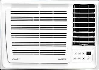 window type Carrier Optima Compact Inverter aircon with side discharge designed for efficient cooling and lower energy costs